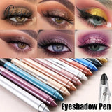 1Pc Waterproof Pearlescent Silkworm Eyeshadow Pen Long Lasting Not Blooming Shiny High Gloss Lying