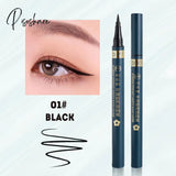 1Pc Weatproof Liquid Eyeliner Pencil Quick Dry Smudge-Proof Long-Lasting Black Brown White Pen Eye