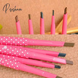 1Pc Women Makeup Eyebrow Waterproof Pencil Pen Eye Brow Eyeshadow Long Lasting Liner Powder