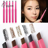 1Pc Women Makeup Eyebrow Waterproof Pencil Pen Eye Brow Eyeshadow Long Lasting Liner Powder