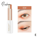 1Pcs Professional 2 In 1 Double Color Gradient Velvet Eye Shadow Stick Lazy Makeup Waterproof