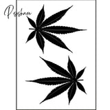 1Pcs Temporary Tattoo Sticker Waterproof Black Retro Hand Back Pattern Mandala Flower Clavicle 10