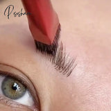 1Pcs Wild Eyebrow Brush Square Stereoscopic Painting Hairline Paste Concealer Artifact Brow Makeup