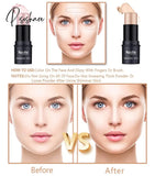 2 Colors Highlighter Makeup Glitter Contouring Bronzer For Face Shimmer Powder Creamy Texture