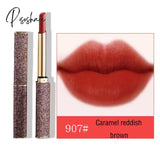 2 Colors Matte Lipstick Thin Tube Velvet Lip Tint Long Lasting Beauty Cosmetics For Women Wedding