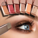 2 In 1 Eyeshadow Stick Double Color Lazy Gradient Velvet Eye Shadow Pencil Waterproof Shimmer Korea