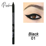 2 Pcs Long-Lasting Eye Liner Pencil Waterproof Pigment Blue Brown Black Eyeiner Pen Women Fashion