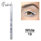 2 Pcs Long-Lasting Eye Liner Pencil Waterproof Pigment Blue Brown Black Eyeiner Pen Women Fashion