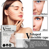 200/100 Pcs Invisible Face Stickers Fade Fine Lines Lift Tighten Jaw V-Shape Facial Lifting Patch