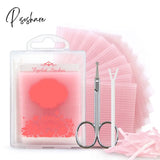 200Pcs Invisible Double Eyelid Tape Fiber Magic Stickers Sided Strip Adhesive Natural Eye Beauty
