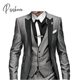 2023 New Arrival Peak Black Lapel Groom Tuxedos Burgundy Men Suits Wedding 3 Pieces(Jacket + Pant +