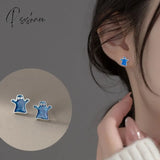 2023 New Funny Small Black Cat Earring For Women Girl Fashion Cute Animal Earrings Party Jewelry