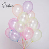 20Pcs/Lot 12Inch Crystal Bubble Balloons Colorful Transparent Latex Birthday Party Decor Wedding