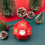 20Pcs/Lot Christmas Candy Chocolate Paper Boxes New Years Party Child Gift Packing Tree Pendant