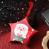 20Pcs/Lot Christmas Candy Chocolate Paper Boxes New Years Party Child Gift Packing Tree Pendant