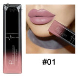 21 Color Waterproof Matte Velvet Lip Gloss Long Lasting Non-Stick Cup Metal Liquid Lipstick Sexy