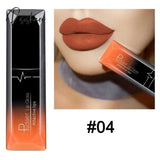 21 Color Waterproof Matte Velvet Lip Gloss Long Lasting Non-Stick Cup Metal Liquid Lipstick Sexy