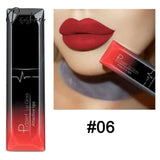 21 Color Waterproof Matte Velvet Lip Gloss Long Lasting Non-Stick Cup Metal Liquid Lipstick Sexy