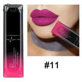 21 Color Waterproof Matte Velvet Lip Gloss Long Lasting Non-Stick Cup Metal Liquid Lipstick Sexy