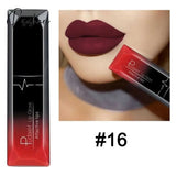 21 Color Waterproof Matte Velvet Lip Gloss Long Lasting Non-Stick Cup Metal Liquid Lipstick Sexy