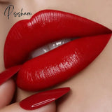 21 Color Waterproof Matte Velvet Lip Gloss Long Lasting Non-Stick Cup Metal Liquid Lipstick Sexy