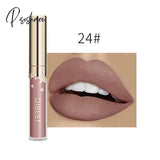 21 Colors Matte Lip Gloss Waterproof Nude Velvet Glossy Hot Sale Liquid Lipstick Sexy Red Tint