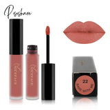 24 Colors Liquid Lipstick Makeup Waterproof Matte Red Lip Gloss Long Lasting Nude Tint Pigment