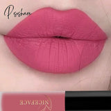 24 Colors Liquid Lipstick Waterproof Matte Nude Pigment Red Long Lasting Non-Stick Cup Lip Gloss