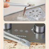 1pc Multi-Functional 3-in-1 Bathroom & Kitchen Tile Cleaning Brush with 360 Degree Rotating Crevice Brush, Hard Bristle Wall Floor Scrubber, Medium Firmness, No Electricity Needed, Plastic Material, Includes Multiple Componen