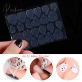 24Pcs Comic Style False Nails Black Dragon Design Wearable Ballerina Fake With Glue Full Cover Nail