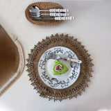 [1pc Vintage Floral Ceramic Plate] 1pc Ceramic Plate, Vintage Floral Style Ceramic Plate, Western Food Plate, Pasta Plate, Dessert Plate, For Home Dorm Kitchen Restaurant, Tableware Accessories, Kitchen Supplies