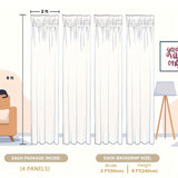 2/4pcs Vibrant Multi-Color Sequin Backdrop Curtain - Sparkling Photography Prop, Birthday Party Decor, Wedding Decoration, Home Decor Accent - Reusable, Easy to Hang, Durable, and Versatile Background Curtain for Memorable Mo