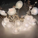 2M 20Led Starfish String Lights Under The Sea Party Led Fairy Light Mermaid Birthday Decorations