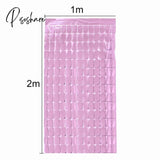 2M Backdrop Fornite Rain For Photo Zone Birthday Decoration Wedding Decor Christmas Tinsel Glitter