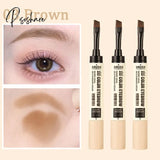 3/1 Pc Waterproof Eyebrow Cream Knife Edge Design Ultra-Thin Pencil Sweat-Proof Easy To Color Eye