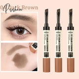 3/1 Pc Waterproof Eyebrow Cream Knife Edge Design Ultra-Thin Pencil Sweat-Proof Easy To Color Eye