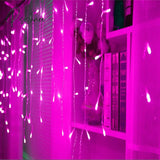 3.5M Butterfly Led Curtain Lights Christmas Garland String Fairy For Holiday Wedding Party Home New