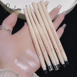 3 Colors Waterproof Pearlescent Matte White Brighten Lying Silkworm Pen Shiny Glitter Sliver