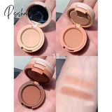 3-In-1 Highlighter Blush Eyebrow Palette Makeup Shimmer Brighten Silkworm Beauty Pallete