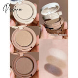 3-In-1 Highlighter Blush Eyebrow Palette Makeup Shimmer Brighten Silkworm Beauty Pallete