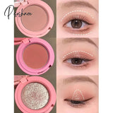 3-In-1 Highlighter Blush Eyebrow Palette Makeup Shimmer Brighten Silkworm Beauty Pallete