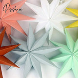 30Cm Hanging Paper Stars Flower Crafts For Wedding Kids Birthday Party Diy Decorations Christmas