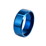 Titanium Steel Frosted Ring Stainless Steel Men's Brushed Ring Ring Jewelry