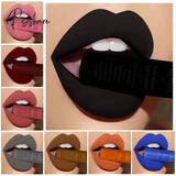 34 Colors Waterproof Matte Nude Lipstick Lipkit Pigment Dark Red Black Long Lasting Lip Gloss Women