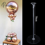 35/70/130Cm Balloon Stand Holder Wedding Decor Balloons Birthday Party Decorations Kids Ballon Arch