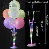 35/70/130Cm Balloon Stand Holder Wedding Decor Balloons Birthday Party Decorations Kids Ballon Arch