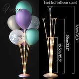 35/70/130Cm Balloon Stand Holder Wedding Decor Balloons Birthday Party Decorations Kids Ballon Arch