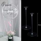 35/70Cm Birthday Party Balloons Stand Column Base Wedding Latex Balloon Stick Holder Baby Shower