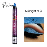 36 Color Eye Shadow Pen Waterproof 2 In 1 Not Smudge Stick Lip Makeup Glitter Shimmer Long-Lasting