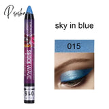 36 Color Eye Shadow Pen Waterproof 2 In 1 Not Smudge Stick Lip Makeup Glitter Shimmer Long-Lasting